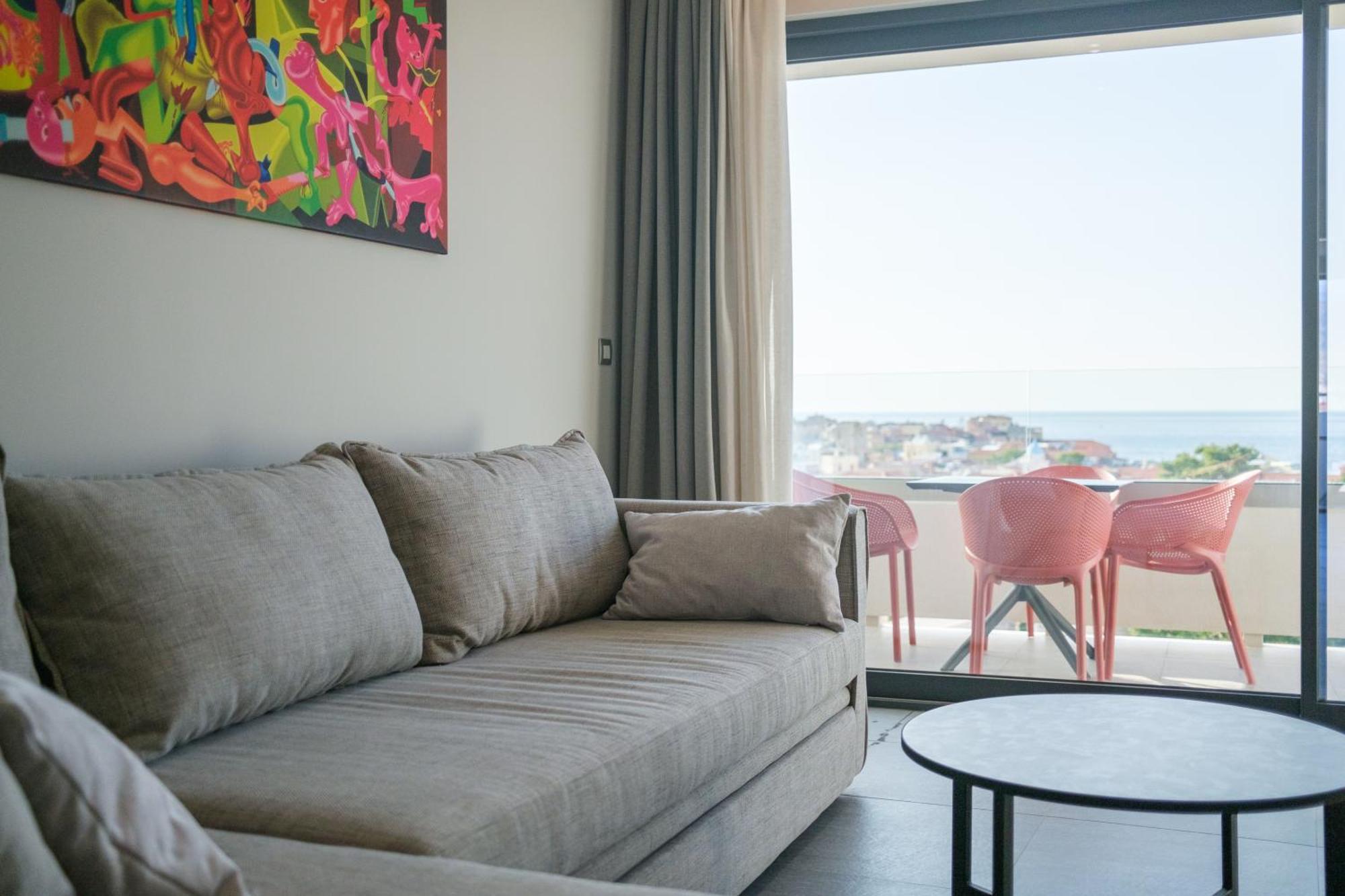 דירות חאניה Sky-High 70Sqm Penthouse W. Stunning Views - 05 מראה חיצוני תמונה
